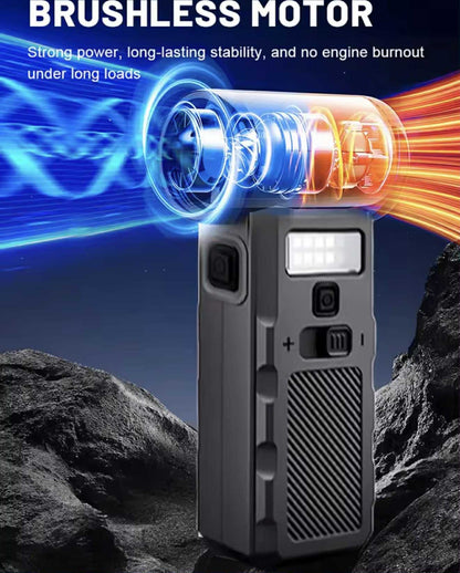 3in1 Mini Fan Blower / Vacuum / Light W/4 Nozzle | F028