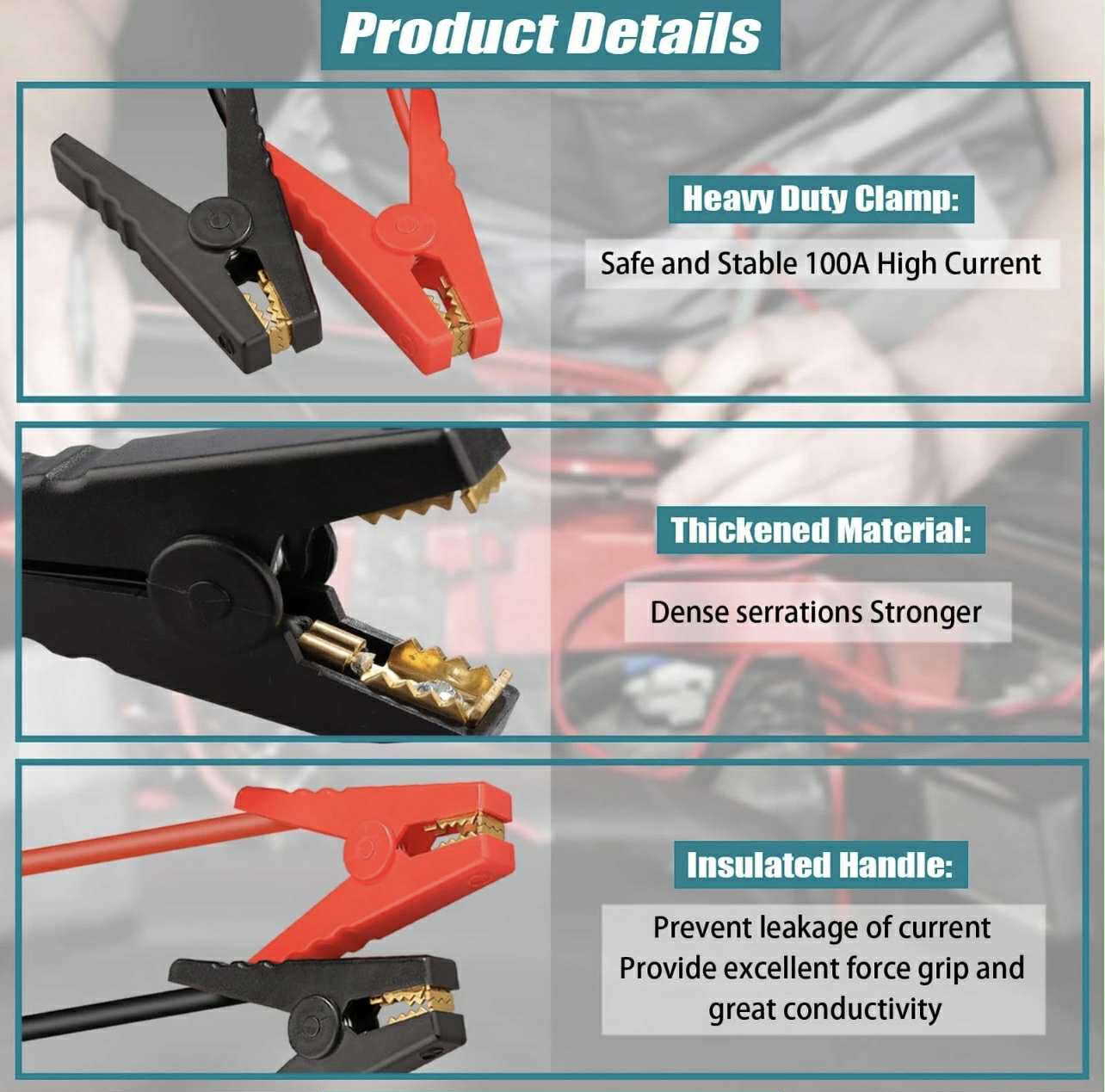 12V Car Starter Portable for BL1815N BL1830 BL1840 BL1850B 18V Li Ion Battery