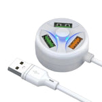 USB Charging Hub USB Splitter,USB Extender with 3Ports Perfect for Travel 