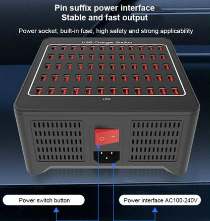 60-Port 300W USB Power Station | YFY-A78
