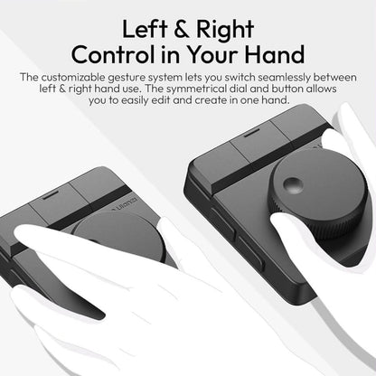 ULANZI DIAL D100H Editing Keyboard | Windows and MacOS