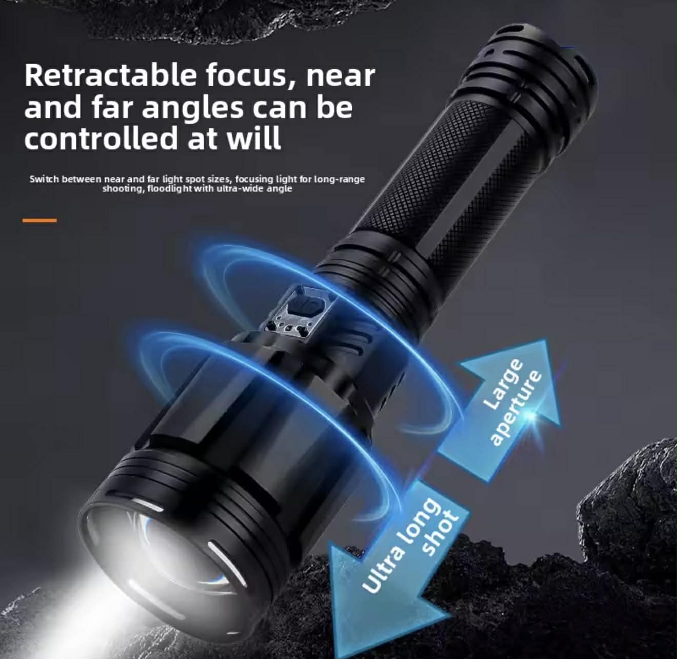 Super Bright XPH360 Large Capacity Flashlight | G999