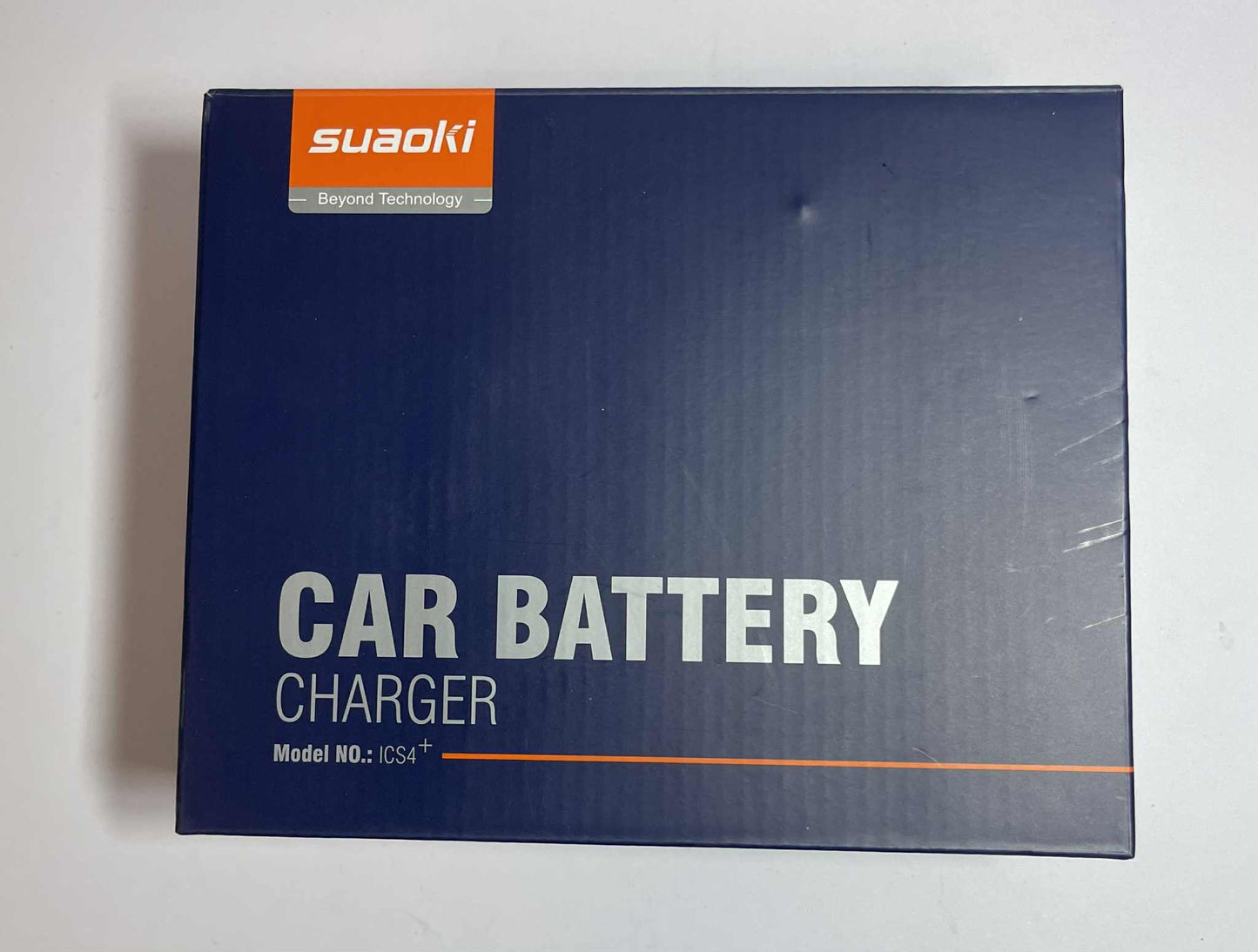 SUAOKI 6V/12V Battery Charger 4AMP Auto Battery Maintainer W/LCD Display