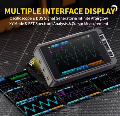 FNIRSI DS215H Handheld 2IN1 Dual Channel Oscilloscope