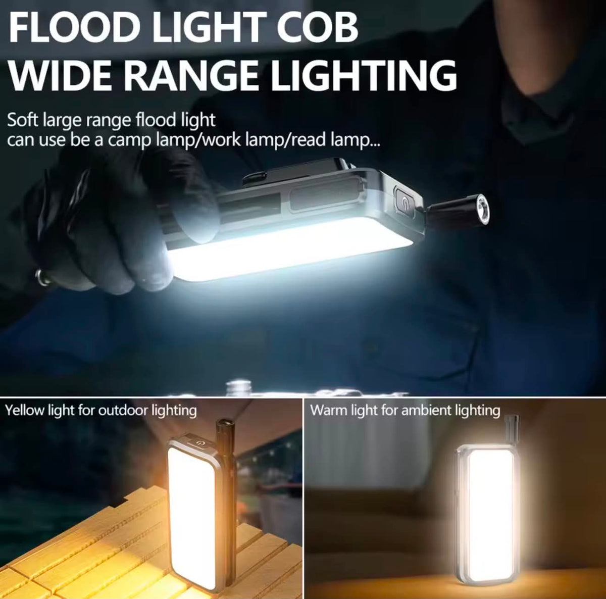 Flexible Gooseneck LED Work Light W/Magnet Hook & Clip | KXK-K5