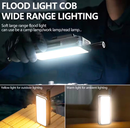 Flexible Gooseneck LED Work Light W/Magnet Hook & Clip | KXK-K5