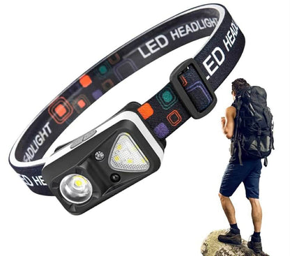 Inductive LED Super Bright Rechargeable Headlamp | W-18
