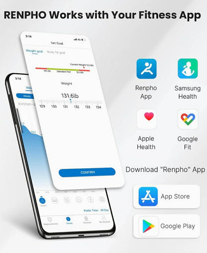 RENPHO Bluetooth Smart Body Fat Scale Digital | ES-26M