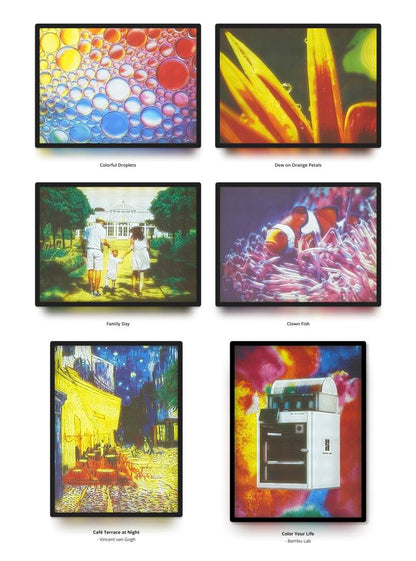 PLA-Basic CMYK Lithophane Filament Bundle