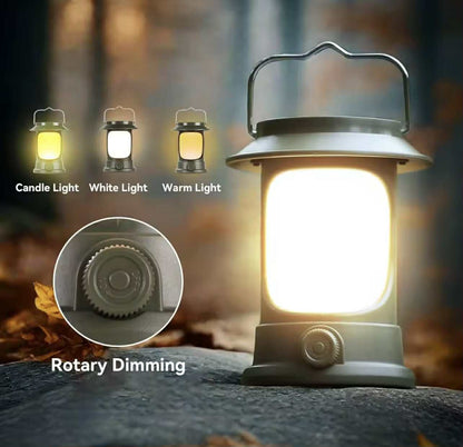 Portable Dual Solar/USB Camping LED Lantern | LY17
