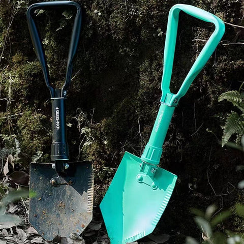 Swiss+Tech Outdoor Multifunctional Folding Shovel Camping Fishing Shovel