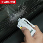 SWISS+TECH Car Window Breaker Emergency Car Multi-function Mini Tool