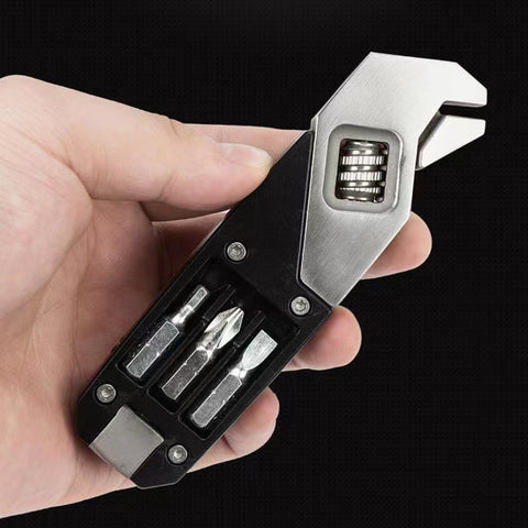 Swiss+Tech creative multi-functional wrench combination mini tool portable multi-purpose wrench