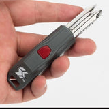SWISS+TECH Multifunctional LED Keychain Tool Portable Combination Gadget