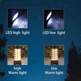 Portable Tent Light Atmosphere Camping Lantern Waterproof Camping Lights Emergency Torch Power Bank Rechargeable Flashlight