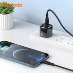 Mcdodo Cable 20W PD Charger Type USB C Braided Cable Type C To Lighting Data Cable For Iphone 13 12