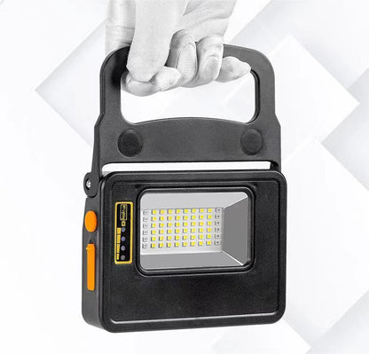 Solar Work Light USB Rechargeable Car Maintenance Work Light Household Portable Emergency Light