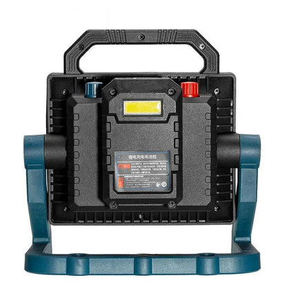 LED Flashlight Power Bank Super Bright COB Work Lights Portable Searchlight USB Rechargeable Lantern Outdoor Camping Light