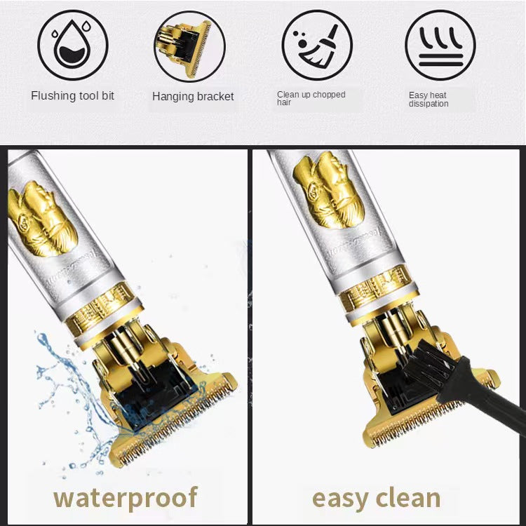 Professional Hair Trimmers, T Liners Clippers for Men, T Trimmer Hair Clippers Vintage T9 Cordless Zero gapped Trimmers,Barber Beard Trimmer, 0mm Outline Trimmer, Hair edgers Clippers