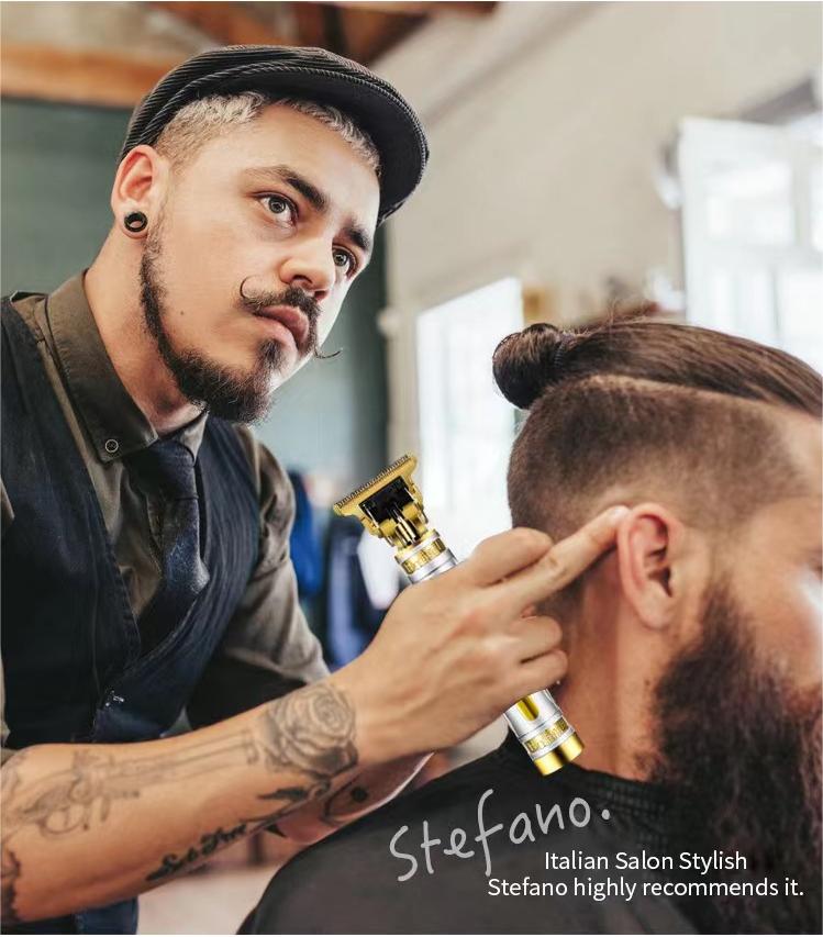 Professional Hair Trimmers, T Liners Clippers for Men, T Trimmer Hair Clippers Vintage T9 Cordless Zero gapped Trimmers,Barber Beard Trimmer, 0mm Outline Trimmer, Hair edgers Clippers