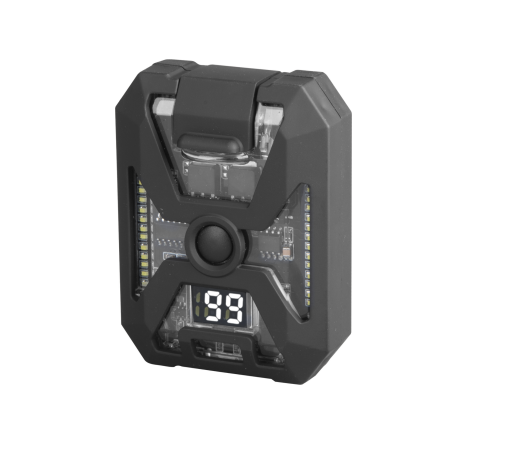 Rechargeable Windproof Lighter Outdoor Transparent Lighted Electronic