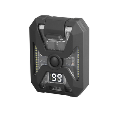 Rechargeable Windproof Lighter Outdoor Transparent Lighted Electronic