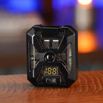 Rechargeable Windproof Lighter Outdoor Transparent Lighted Electronic