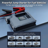 Portable Multifunctional Jump Starter with Air Compressors and Inflators