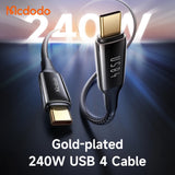 Mcdodo 240W USB4.0 type-c TO type-c 1.2m 40Gbps Cable