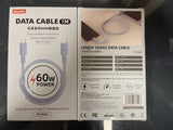 PRODA PD-B82a Azeada LenJoy Series Type-C 60W Data Cable