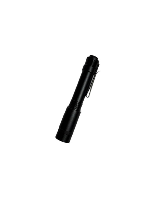 Rechargeable Mini Pocket Flashlight Pen Torch W/Clip | 2 Size