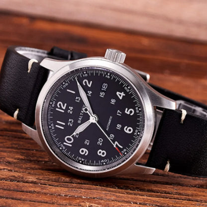 BALTANY S2049 Automatic 39mm Calendar Field Watch