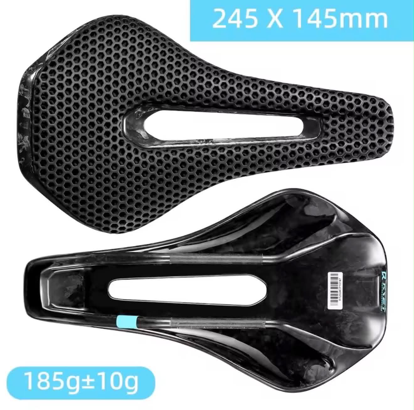 RYET CARBON WORKS K30 3D Printed Full Carbon Bicycle Saddle