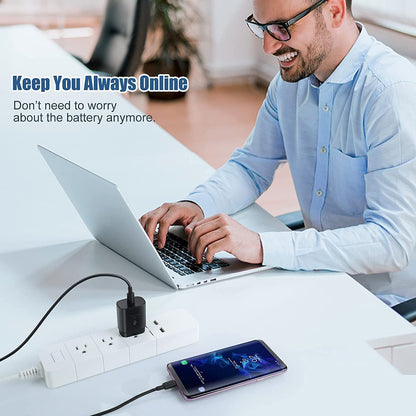 25W Super Fast Charger for Samsung USB C Fast Charger USB C to C Charging Cable