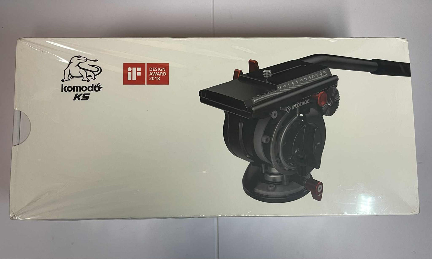 iFOOTAGE Komodo K5 Fluid Head Video Tripod Head