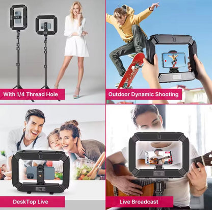 ULANZI U200 Phone Camera Ring Light Video Rig
