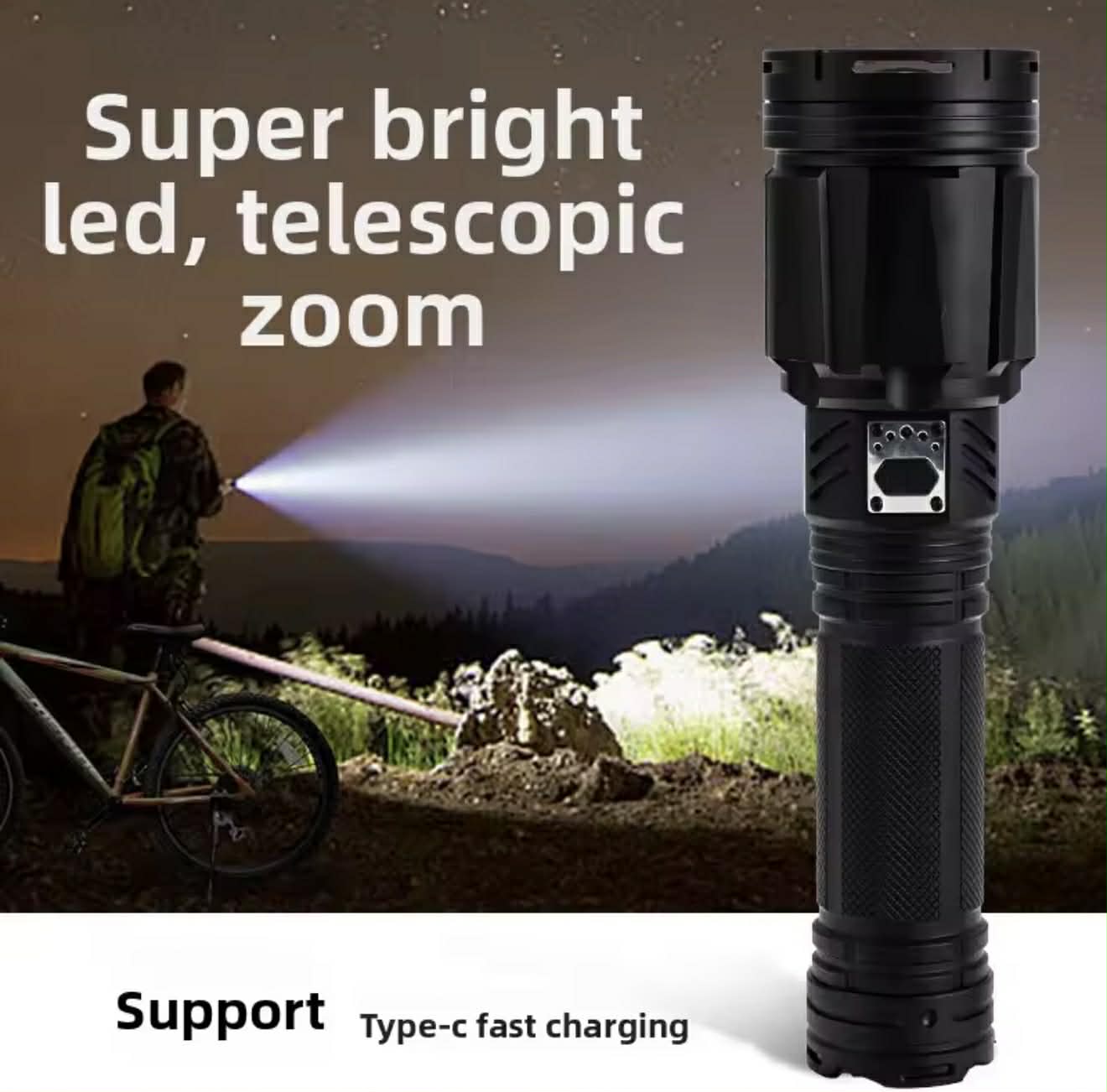 Super Bright XPH360 Large Capacity Flashlight | G999