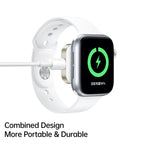 MCDODO Wireless Charger for Apple Watch USB-C Fast Charging Magnetic Travel Charger