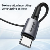 Mcdodo Prism Series Lightning USB Data Cable 1.2m Type-c to Lightning Data Cable
