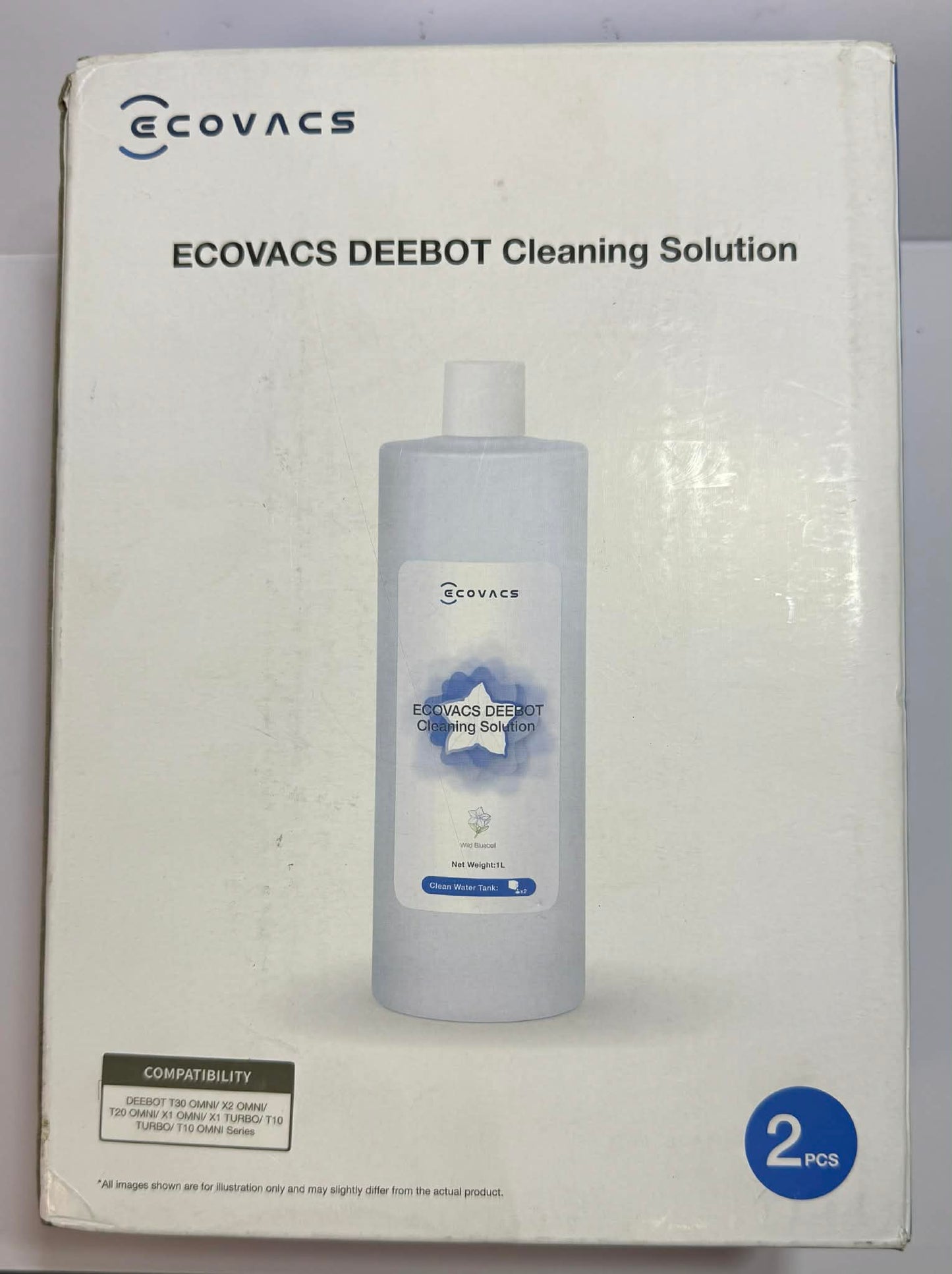 ECOVACS DEEBOT 2 Pack Cleaning Solution (1L) | D-SO020051
