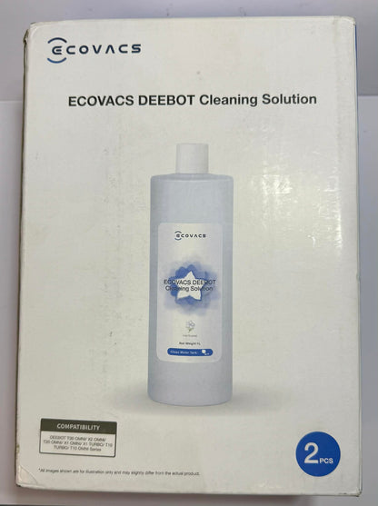ECOVACS DEEBOT 2 Pack Cleaning Solution (1L) | D-SO020051
