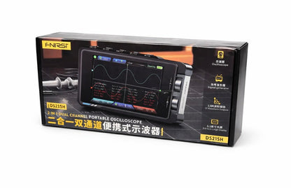 FNIRSI DS215H Handheld 2IN1 Dual Channel Oscilloscope