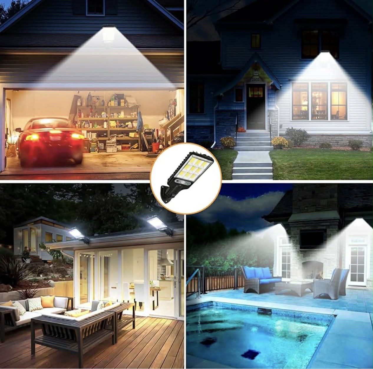 Sensor Street Lamp Outdoor Super Bright COB | 616-4