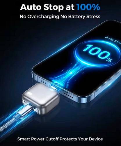 Full Charge Separator USB-C AI Smart Auto Power-Off Disconnect 140W