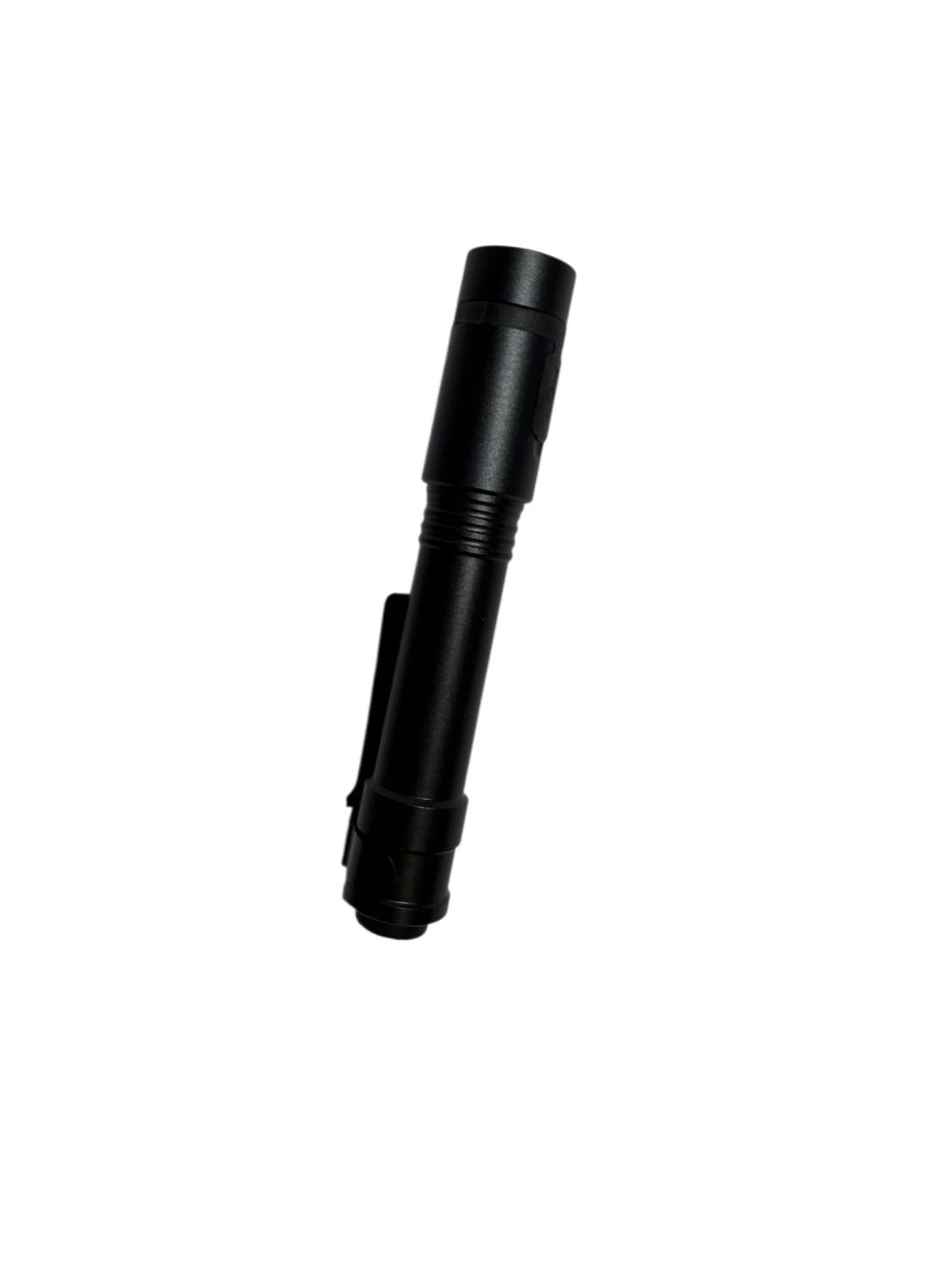 Rechargeable Mini Pocket Flashlight Pen Torch W/Clip | 2 Size