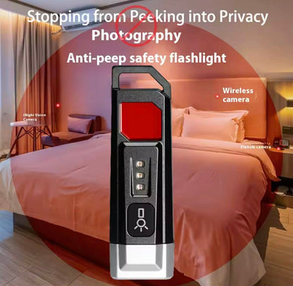Mini Hidden Camera Detector Torch Keychain