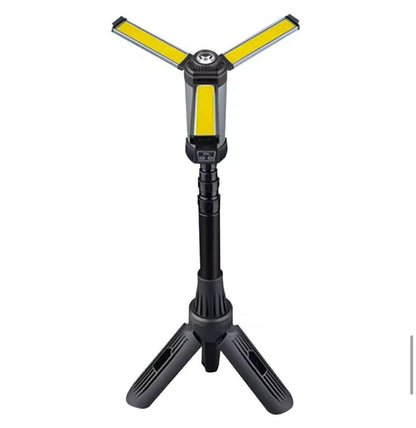 Floodlight P50+3*COB Mag Tail W/Telescopic Tripod | G13