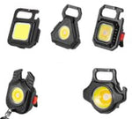 Mini LED COB Keychain Light USB Rechargeable Flashlight | 6 Designs