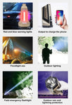 Portable Multifunctional Spot + Flood Light USB Rechargeable Lamp