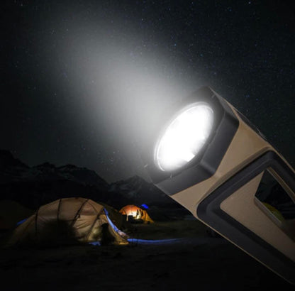 Portable Multifunctional Spot + Flood Light USB Rechargeable Lamp
